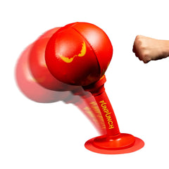 FUNPUNCH Rage Bag - Elite Boxing Training Mini Punching Bag for Advanced Aspiring Boxers - Small Portable Desk Punching Bag Punching Ball for Skills and Stress Relief - Fun Punch Portable Speed Bag