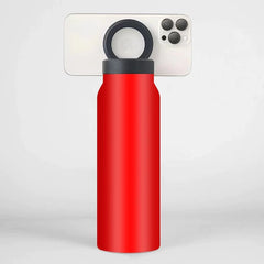 Phone Holder Thermos Bottle