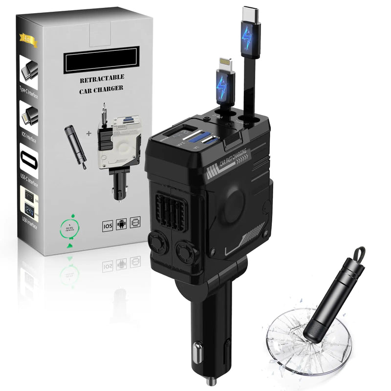 Retractable Car Charger